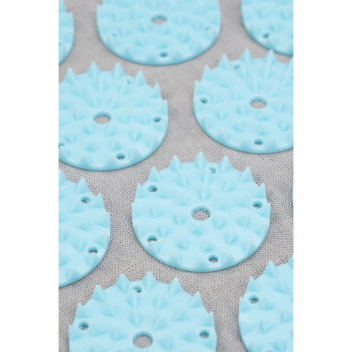 Мат для иглоукалывания  SportVida SV-HK0410 Grey/Sky Blue - фото №5